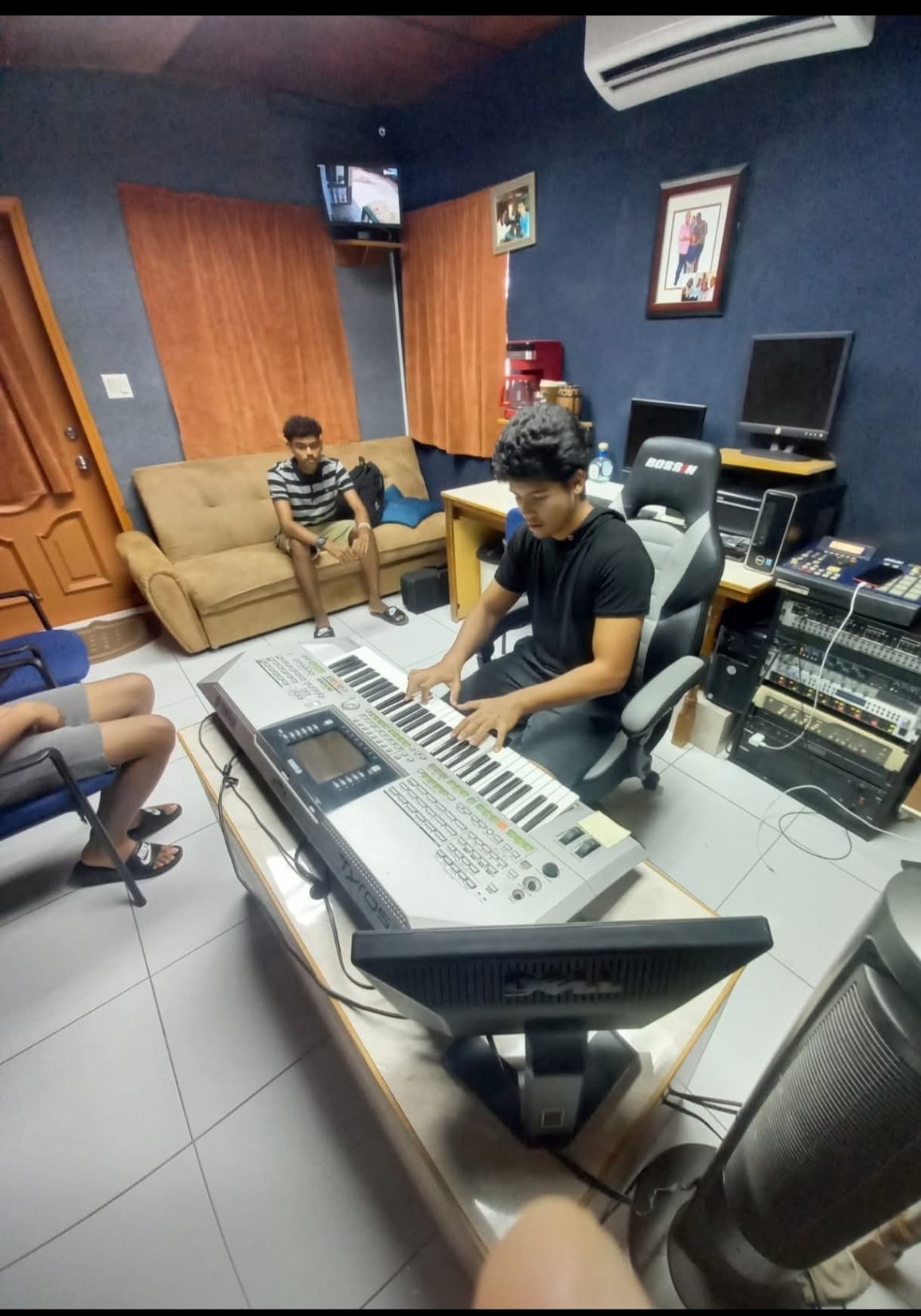 Tyros Session — Farm Recording Studio Anguilla
