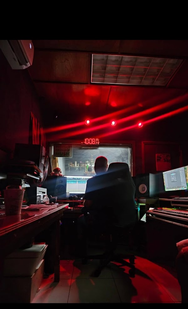 Farm Recording Studio late night session